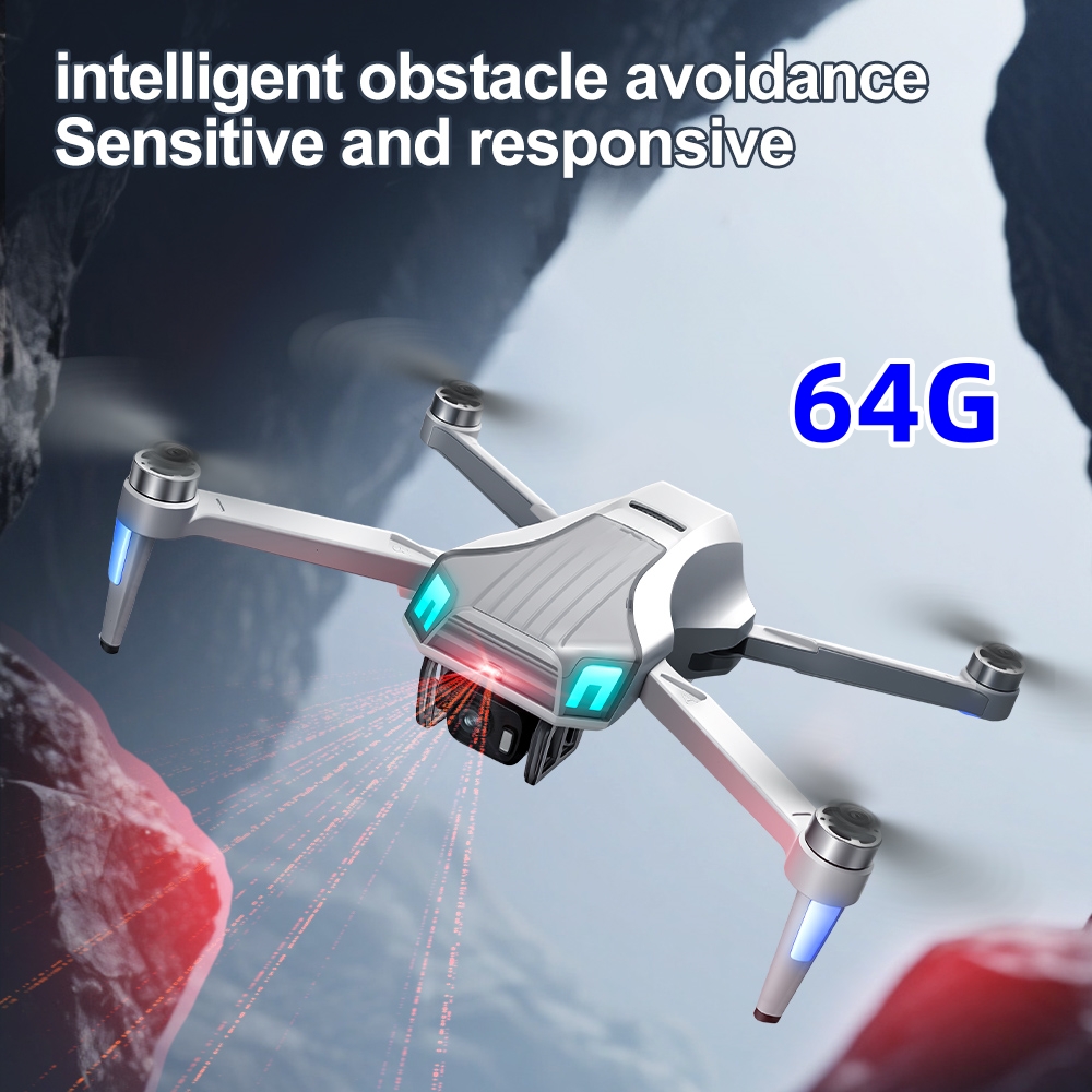 Drone Gimbal 2 Axis - NCZOBOE U55 Drone GPS dengan Remote