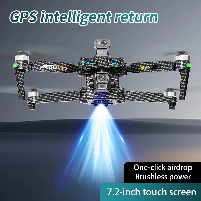 Drone GPS AE60 URTLA 2025 Kame - Drone Gimbal Mount ulasan dan harga