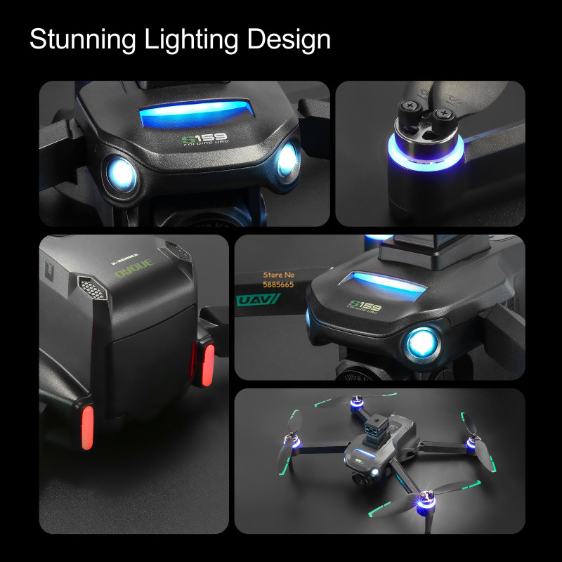 Drone Quadcopter kendali jarak - Drone Gimbal Brushless ulasan dan harga