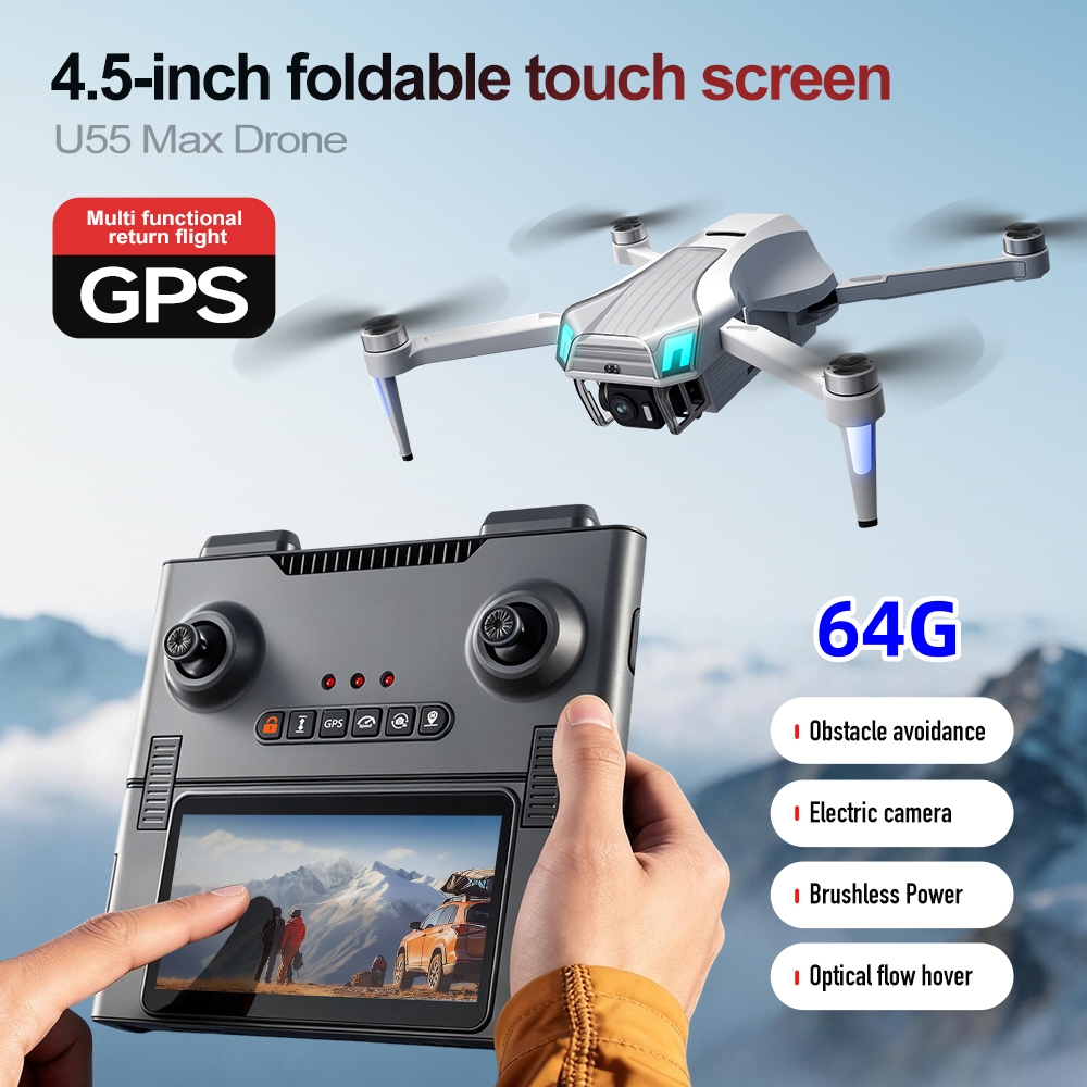 NCZOBOE U55 Drone GPS dengan R - Drone Gimbal 2 Axis ulasan dan harga