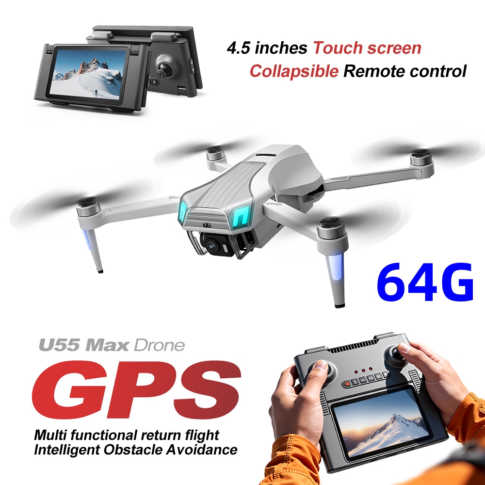 NCZOBOE U55 Drone GPS dengan R - Drone Gimbal 2 Axis ulasan dan harga