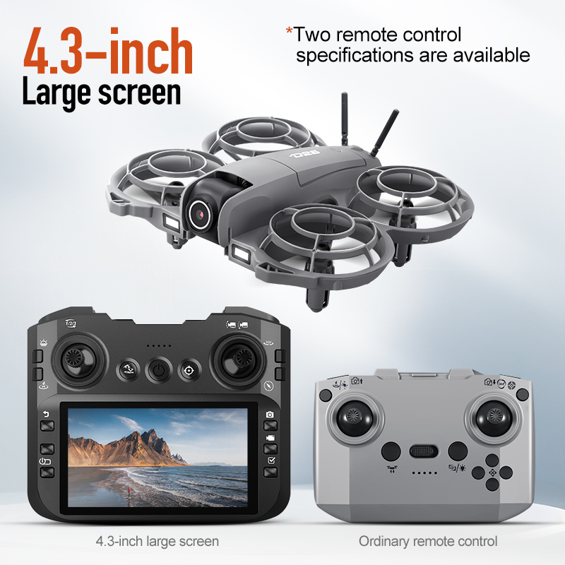 Drone D26 4K Aerial HD 180 °   - Drone Gimbal 2 Axis ulasan dan harga