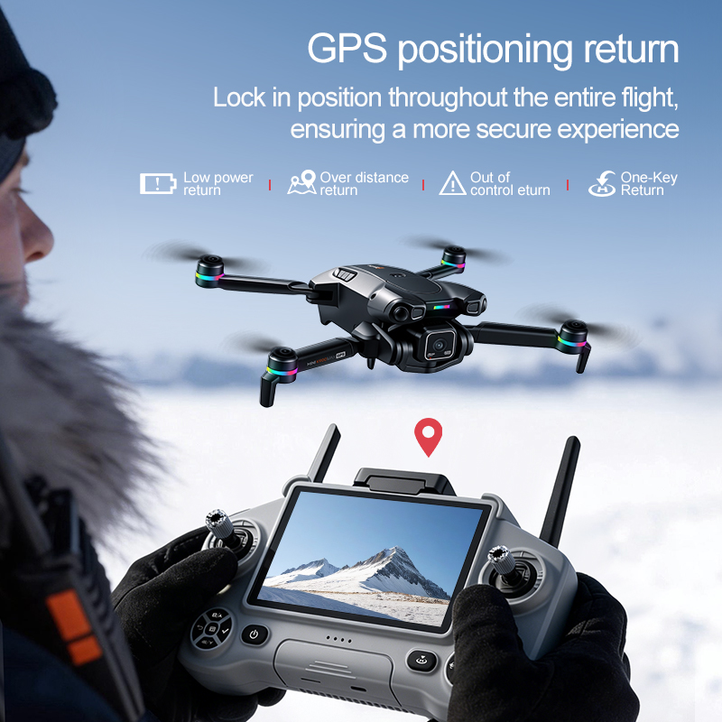 Drone GPS K900 MAX Baru dengan - Drone Gimbal Brushless ulasan dan harga