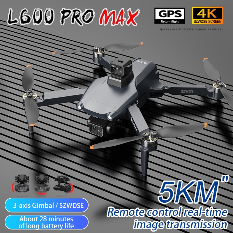 Drone L600 Pro MAX /L600 PRO K - Drone Gimbal 3 Axis ulasan dan harga