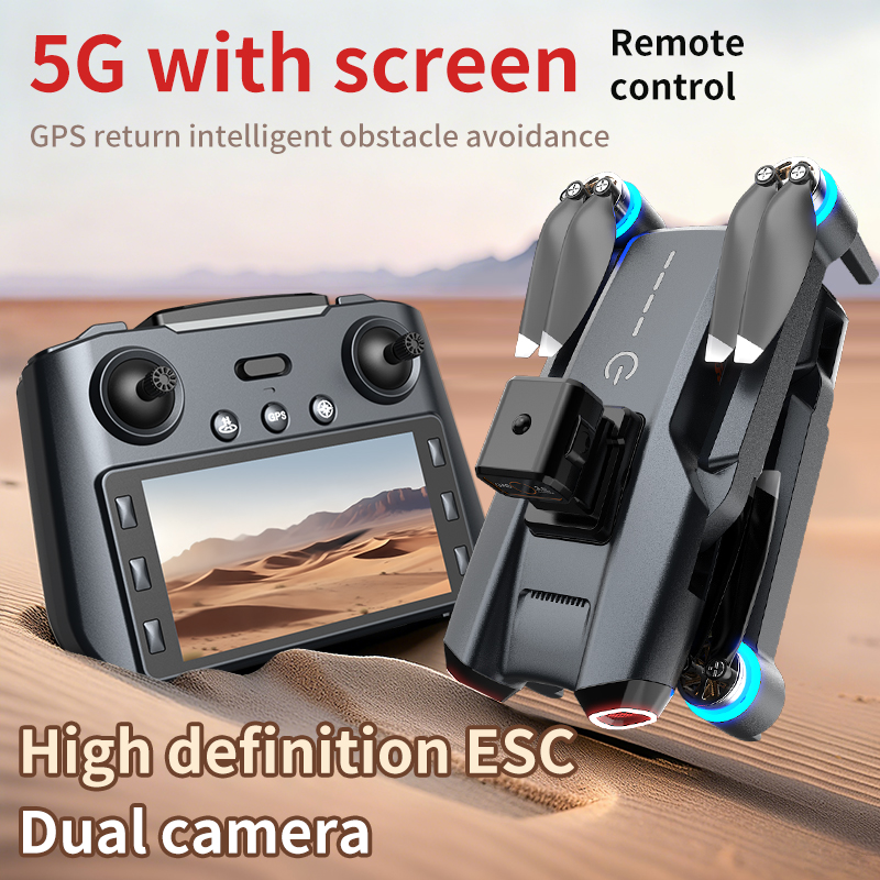 814 Drone Profesional Kamera 4 - Drone Gimbal 2 Axis ulasan dan harga